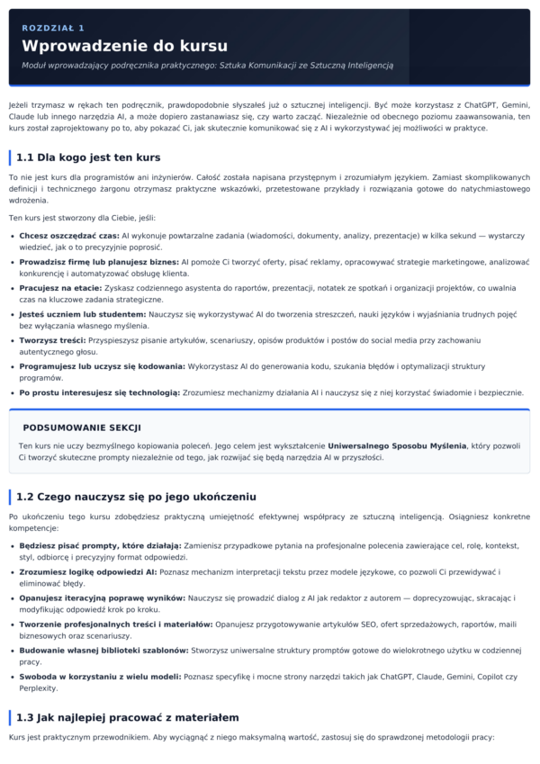 Sztuka komunikacji ze sztuczną inteligencją (e-book pdf)