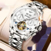 Hollow Automatic Mechanical Tide Waterproof Men's Watch